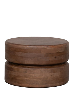 LABEL51 Salontafel Milly - Nature Smooth - Mangohout - 50 cm