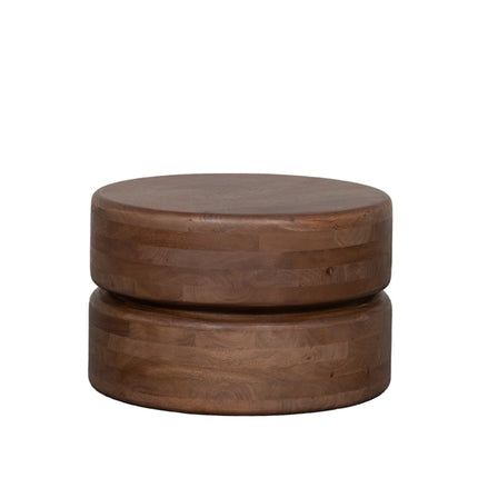 LABEL51 Salontafel Milly - Nature Smooth - Mangohout - 50 cm