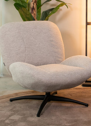 LABEL51 Fauteuil Clayton - Beige - Canyon