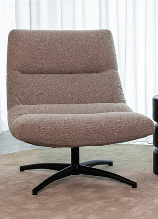 LABEL51 Fauteuil Calix - Truffel grijs - Boucle