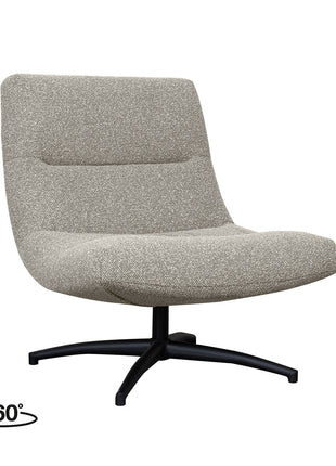 LABEL51 Fauteuil Calix - Truffel grijs - Boucle