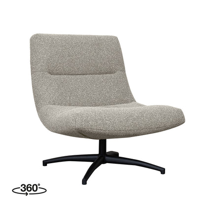 LABEL51 Fauteuil Calix - Truffel grijs - Boucle
