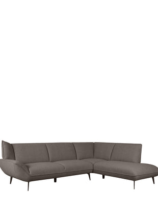 LABEL51 Hoekbank Pesaro - Bruin - Boucle - Rechts