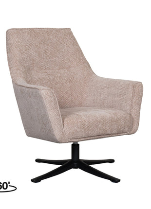 LABEL51 Fauteuil Tod - Clay - Chenille - 76 cm
