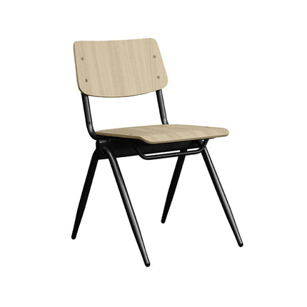 LABEL51 Eetkamerstoel Solid - Naturel - Hout