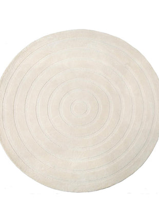 LABEL51 Vloerkleden Agra - Ivoor - Polyester - 150x150 cm - Rond