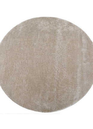 LABEL51 Vloerkleden Mila - Taupe - Polyester - 200x200 cm - Rond