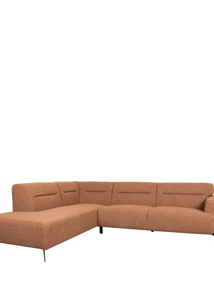 LABEL51 Hoekbank Bolzano - Coral - Boucle - Links