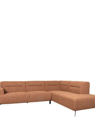 LABEL51 Hoekbank Bolzano - Coral - Royal Boucle - Rechts Voorstaand