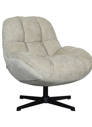 LABEL51 Fauteuil Huxley - Mushroom - Chenille - One Size