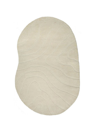 LABEL51 Vloerkleden Goa - Zand - Polyester - 160x230 cm - Organisch
