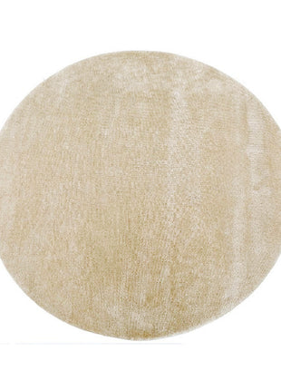 LABEL51 Vloerkleden Mila - Zand - Synthetisch - 200x200 cm - Rond