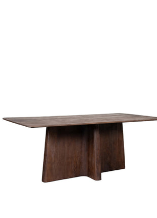 LABEL51 Eetkamertafel Scott - Espresso - Mangohout - 200 cm