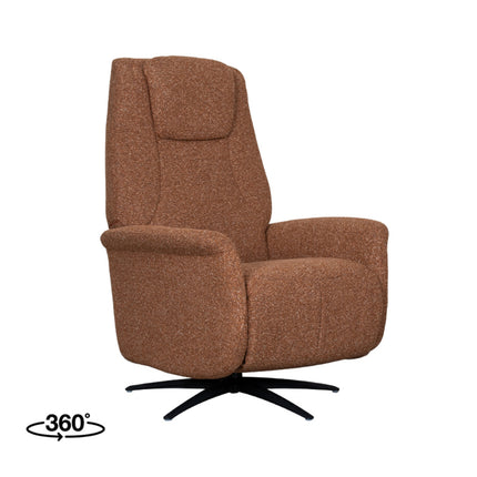 LABEL51 Fauteuil Stockholm - Coral - Micro Suede