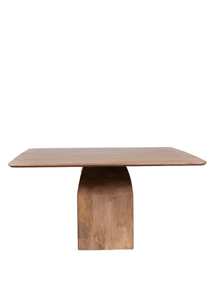 LABEL51 Eetkamertafel Ingo - Nature Smooth - Mangohout - 130 cm - Rond