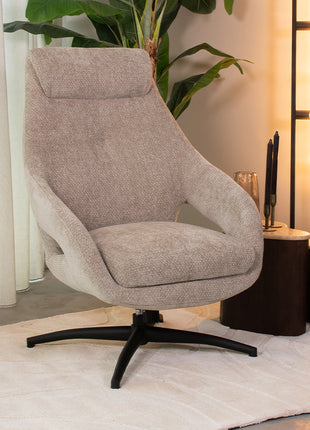 LABEL51 Fauteuil Maxwell - Clay - Elite - One Size