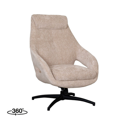 LABEL51 Fauteuil Maxwell - Clay - Elite - One Size