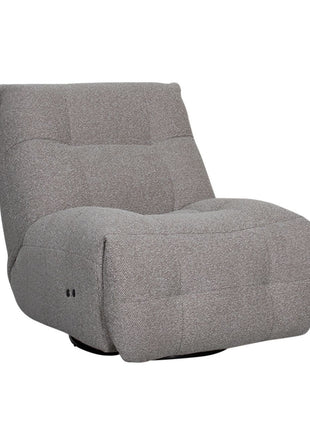 LABEL51 Fauteuil Relax and Recharge - Mushroom - Boucle - Met Accu