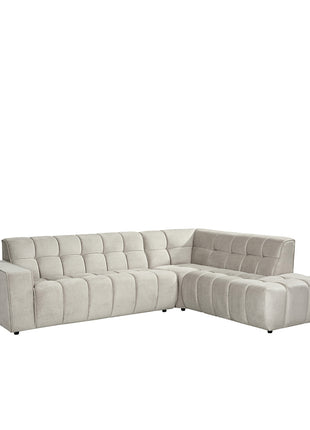 LABEL51 Hoekbank Valentino - Naturel - Cosmo - Rechts Voorstaand