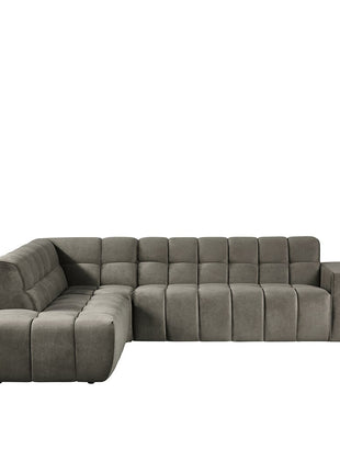 LABEL51 Hoekbank Valentino - Taupe - Cosmo - Links Voorstaand