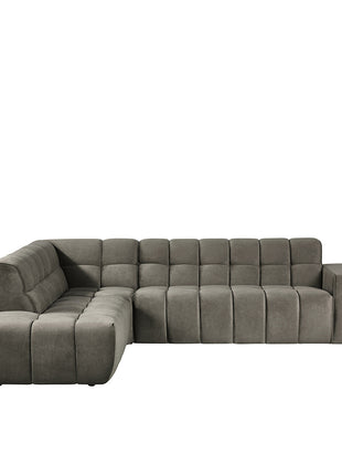 LABEL51 Hoekbank Valentino - Taupe - Cosmo - Links Voorstaand