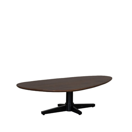 LABEL51 Eetkamertafel Rosie - Espresso - Mangohout - 140 cm