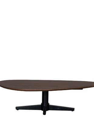 LABEL51 Eetkamertafel Rosie - Espresso - Mangohout - 140 cm