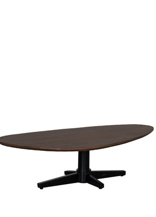 LABEL51 Eetkamertafel Rosie - Espresso - Mangohout - 140 cm