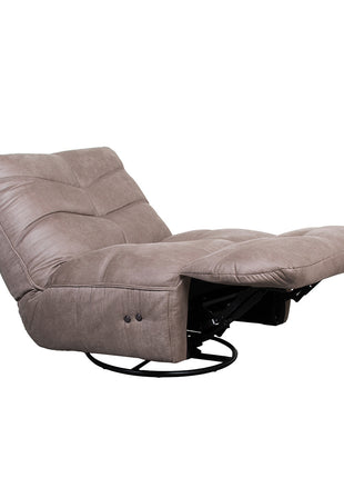 LABEL51 Fauteuil Powernap Station - Taupe - Micro Suede - One Size