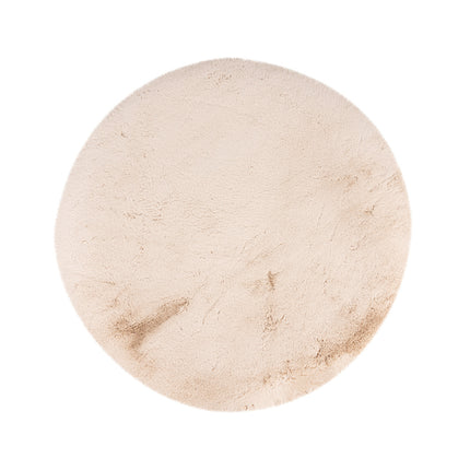 LABEL51 Vloerkleden Indy - Beige - Polyester - 200x200 cm - Rond