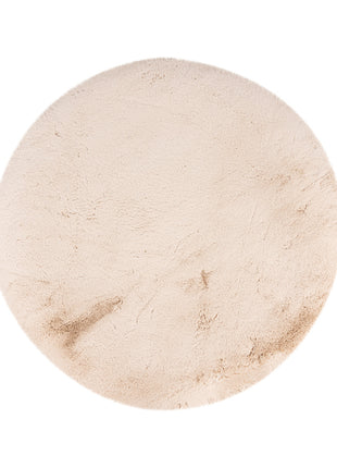 LABEL51 Vloerkleden Indy - Beige - Polyester - 200x200 cm - Rond