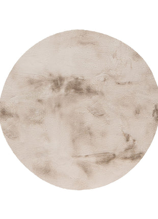 LABEL51 Vloerkleden Indy - Licht Taupe - Polyester - 200x200 cm - Rond
