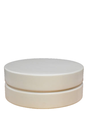 LABEL51 Salontafel Milly - Soft Sand - Mangohout - 70 cm - Rond