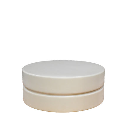 LABEL51 Salontafel Milly - Soft Sand - Mangohout - 70 cm - Rond