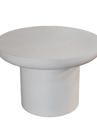 LABEL51 Salontafel Mavi - Soft Sand - Mangohout - 60 cm - Rond