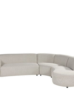 LABEL51 Hoekbank Florence - Naturel - Royal Boucle - Rechts Voorstaand