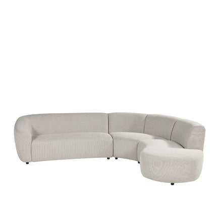 LABEL51 Hoekbank Florence - Naturel - Royal Boucle - Rechts Voorstaand