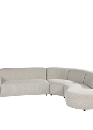 LABEL51 Hoekbank Florence - Naturel - Royal Boucle - Rechts Voorstaand