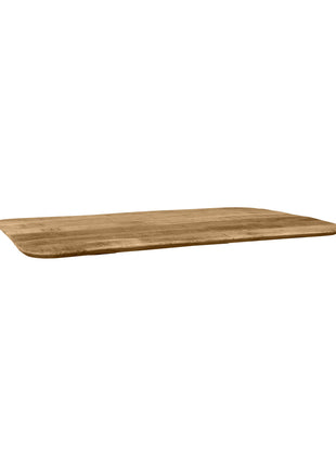 LABEL51 Eetkamertafel Tafelblad Sloppy Edge - Naturel - Mangohout - 120 cm Sloppy