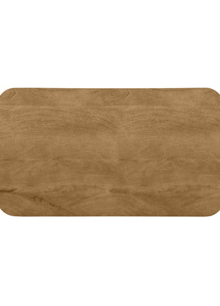 LABEL51 Eetkamertafel Tafelblad Sloppy Edge - Naturel - Mangohout - 120 cm Sloppy