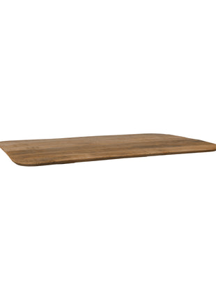 LABEL51 Eetkamertafel Tafelblad Sloppy Edge - Nature Smooth - Mangohout - 120 cm Sloppy