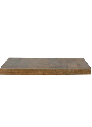 LABEL51 Eetkamertafel Tafelblad Straight Edge - Nature Smooth - Mangohout - 70 cm Straight