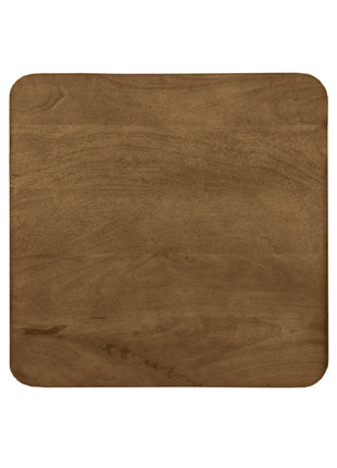 LABEL51 Eetkamertafel Tafelblad Sloppy Edge - Nature Smooth - Mangohout - 70 cm Sloppy