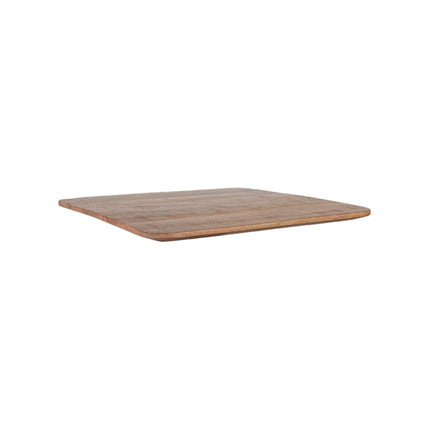 LABEL51 Eetkamerstoel Tafelblad Sloppy Edge - Naturel - Mangohout - 70 cm Sloppy