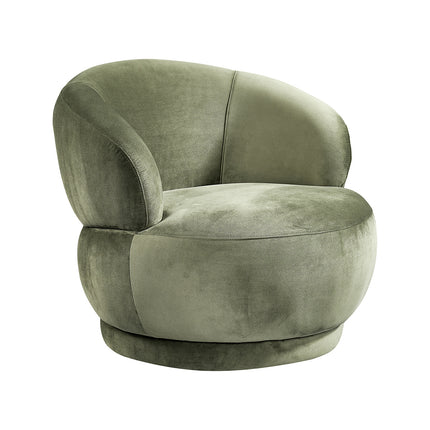 LABEL51 Fauteuil Lobby - Hunter - Velvet - 1-Zits