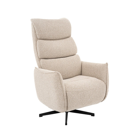 LABEL51 Fauteuil Goteborg - Naturel - Royal Boucle - 2-Motorig