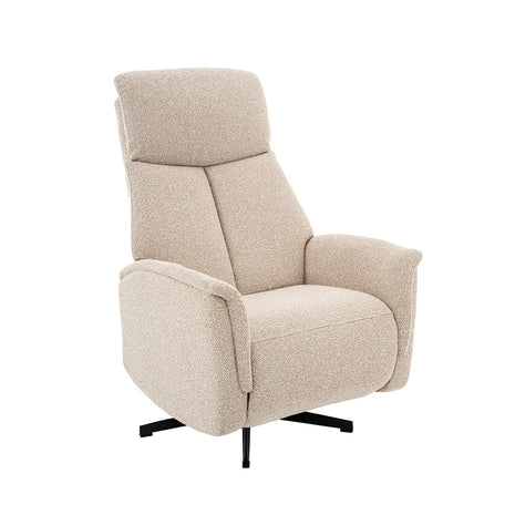 LABEL51 Fauteuil Aarhus - Naturel - Royal Boucle - 2-Motorig