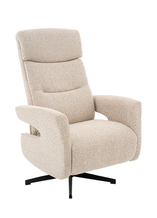 LABEL51 Fauteuil Tampere - Naturel - Royal Boucle - 2-Motorig