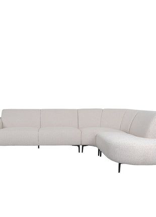 LABEL51 Hoekbank Mauro - Naturel - Royal Boucle - Rechts Voorstaand