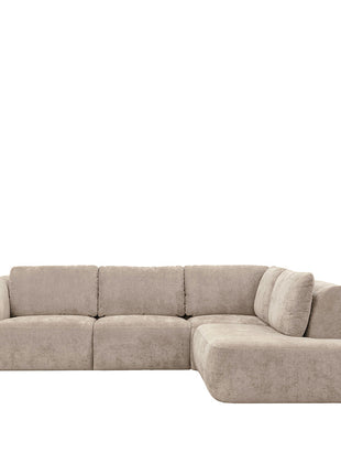 LABEL51 Hoekbank Matteo - Naturel - Maloy - Rechts Voorstaand